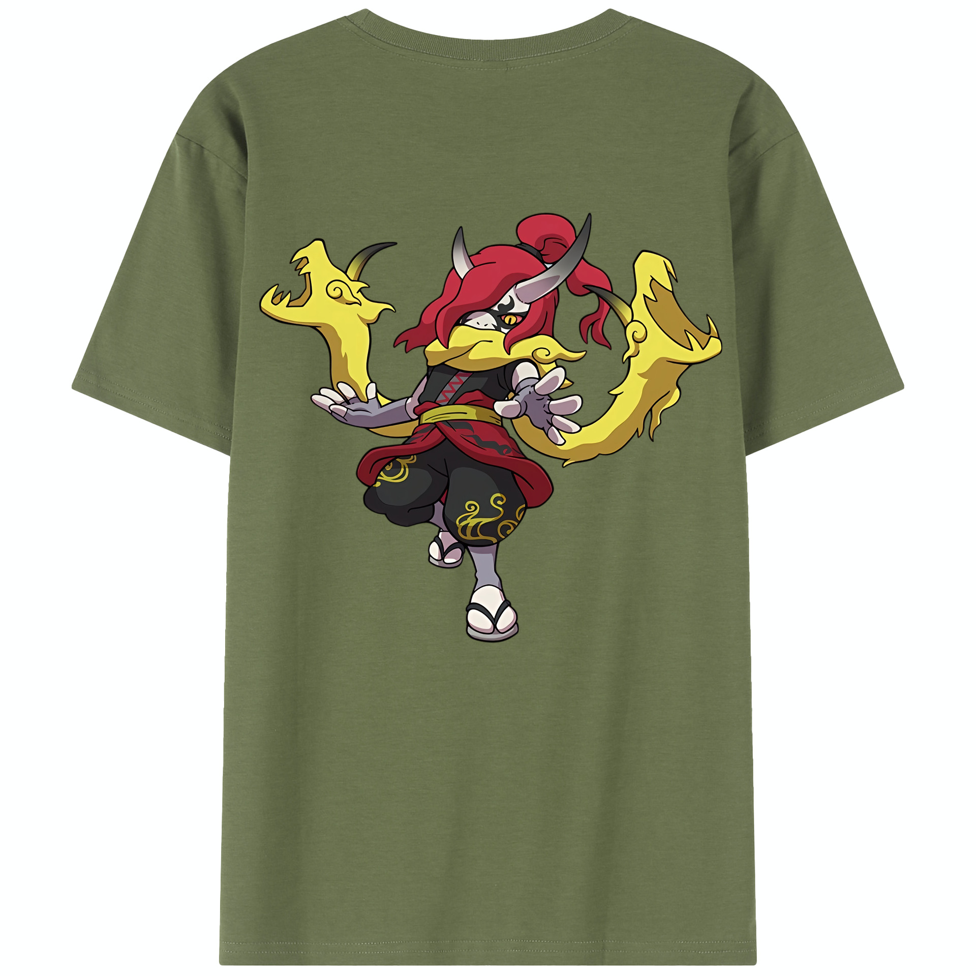 （画像用） 妖怪ウォッチ Yo-kai Watch 綿100％半袖Tシャツ（背面プリント）